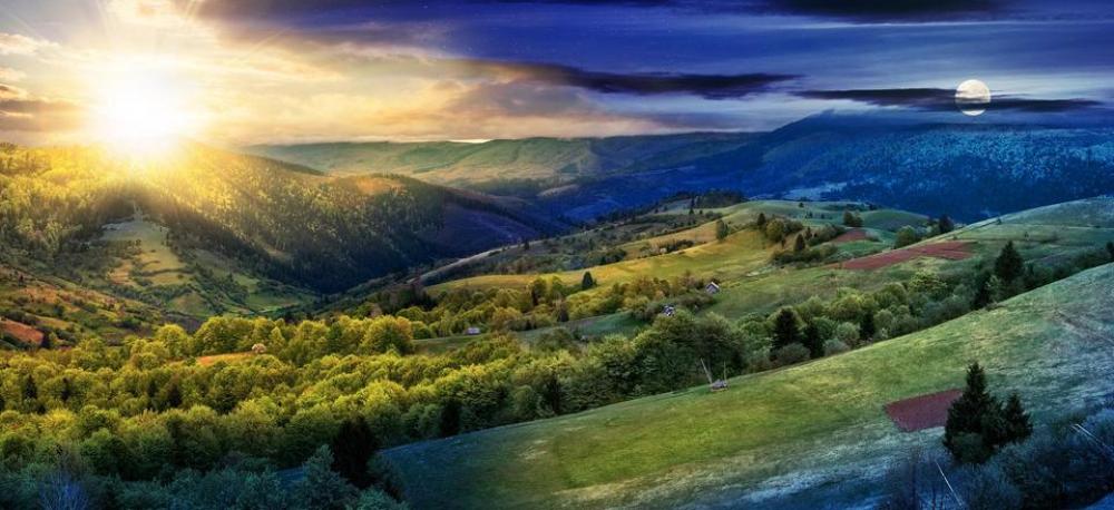 forest rural area mountain time forest rural area mountain time