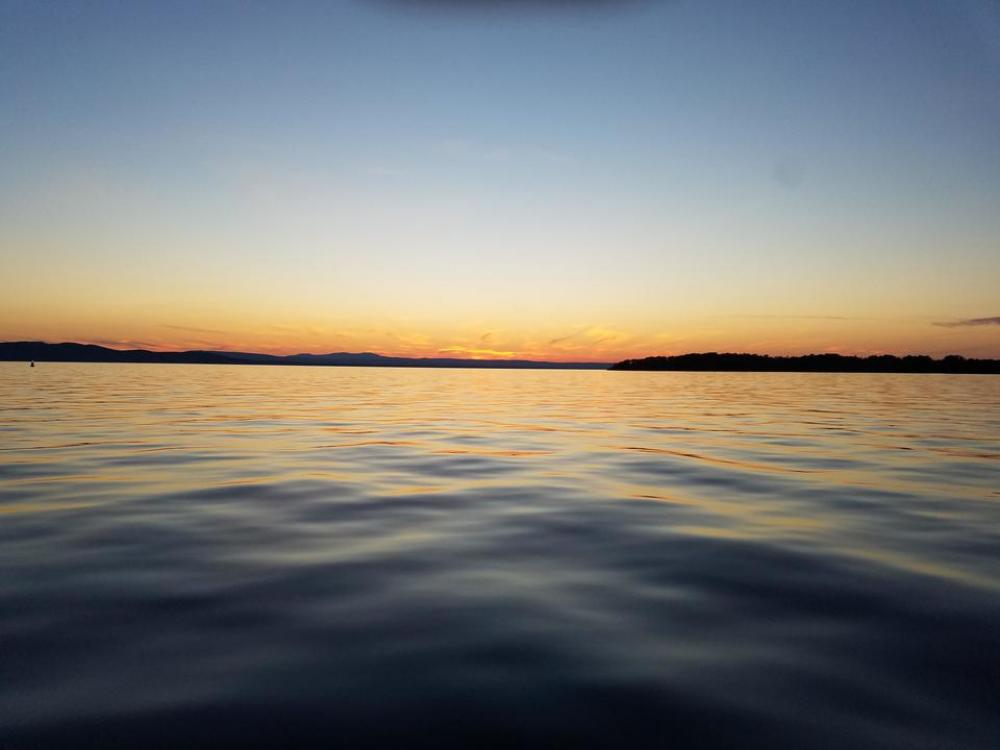 Lake Champlain lake sunset scenic water Lake Champlain lake sunset scenic water