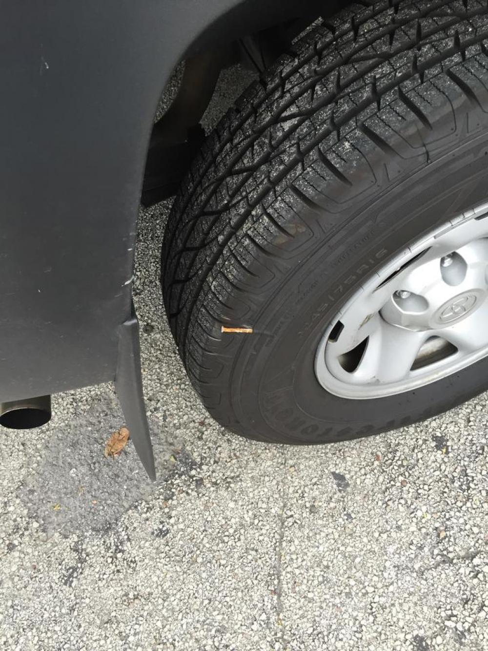 tire flat tire nail in tire tire flat tire nail in tire