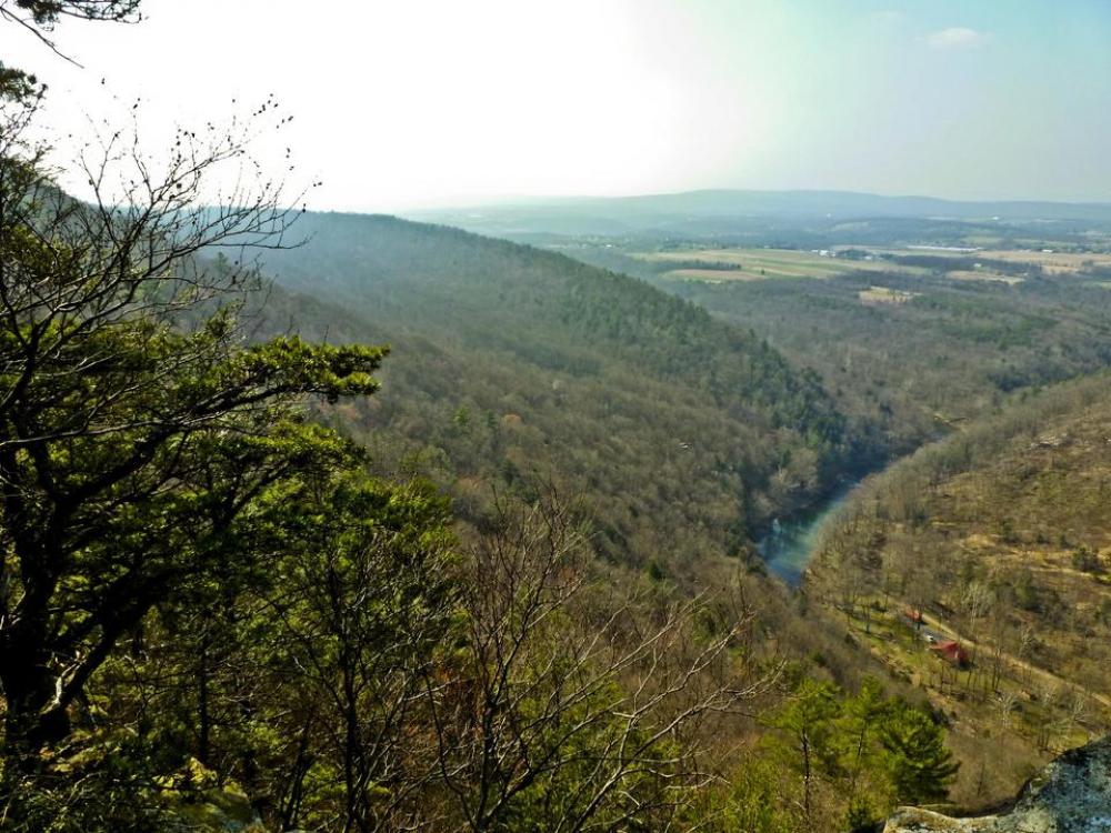 Pennsylvania mountains hills landscape creek Pennsylvania mountains hills landscape creek