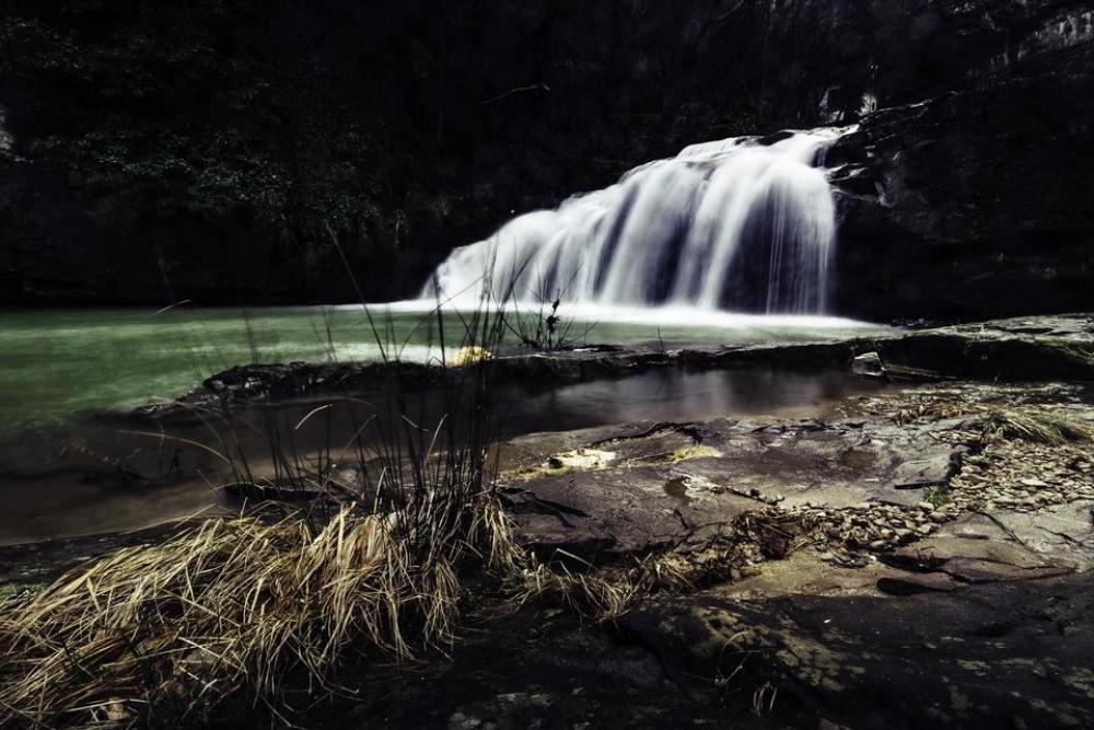 Waterfalls river water nature Waterfalls river water nature