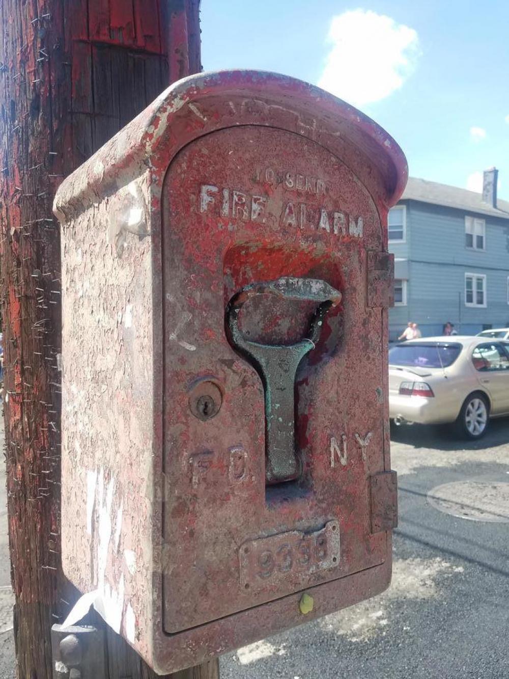 Pull station fire alarm box alarm fire department FDNY Pull station fire alarm box alarm fire department FDNY