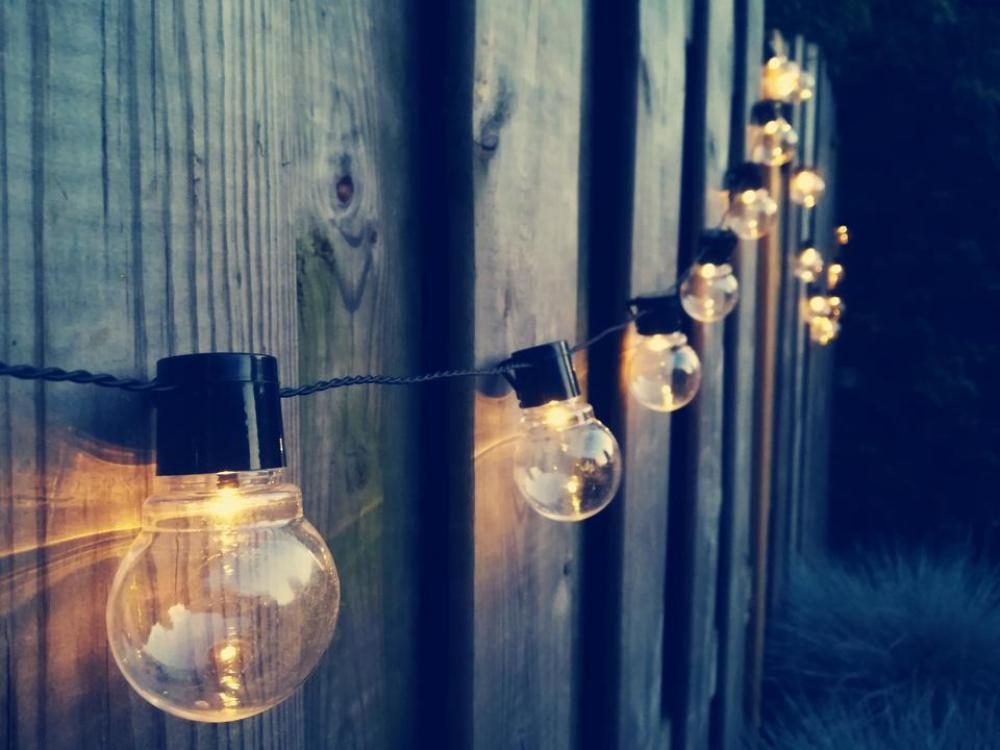 Light lights garden backyard cosy Light lights garden backyard cosy