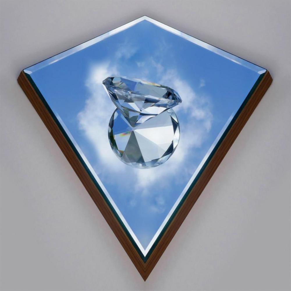 diamond crystal glass mirror sky diamond crystal glass mirror sky