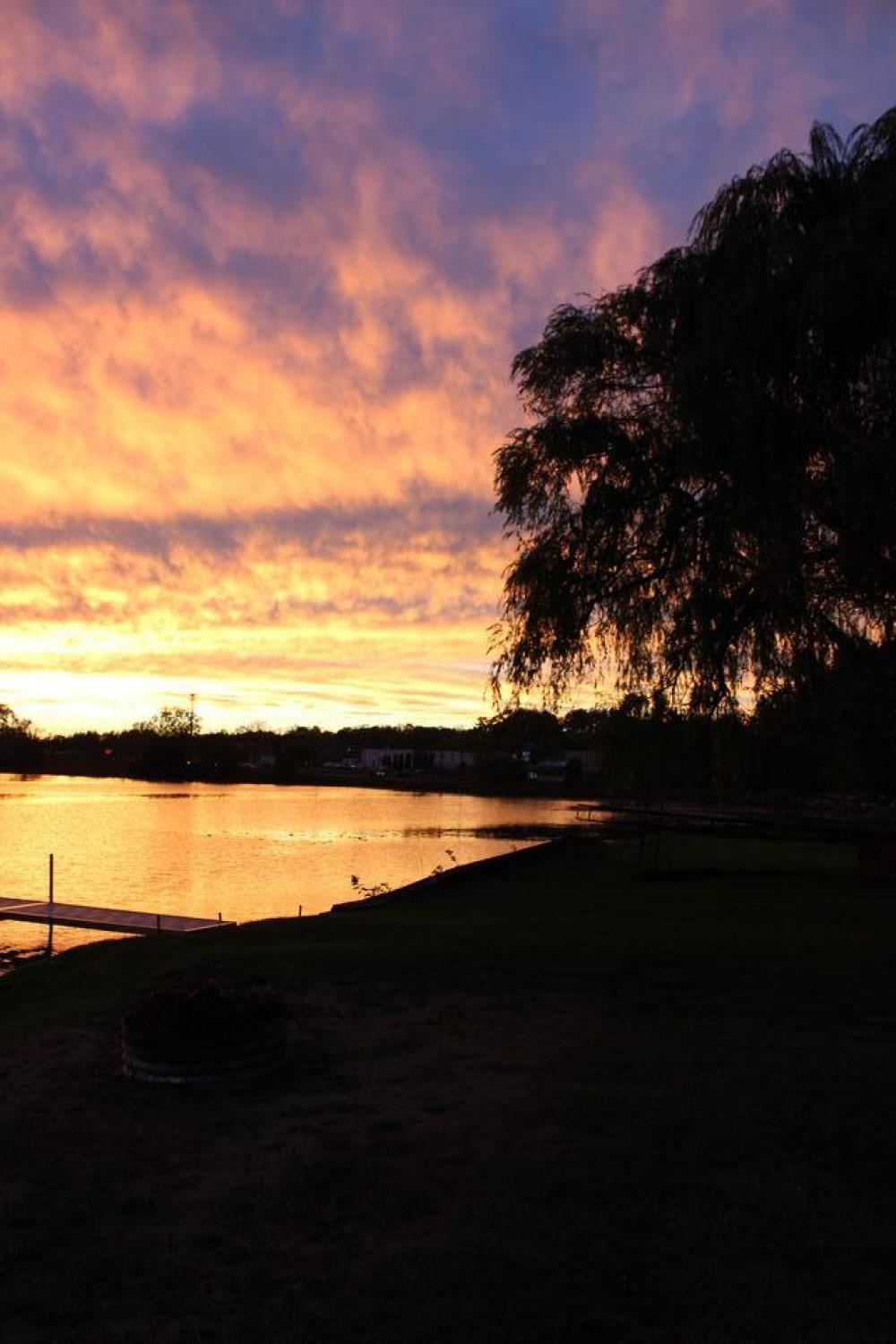 #sunset #lake #sunset #lake