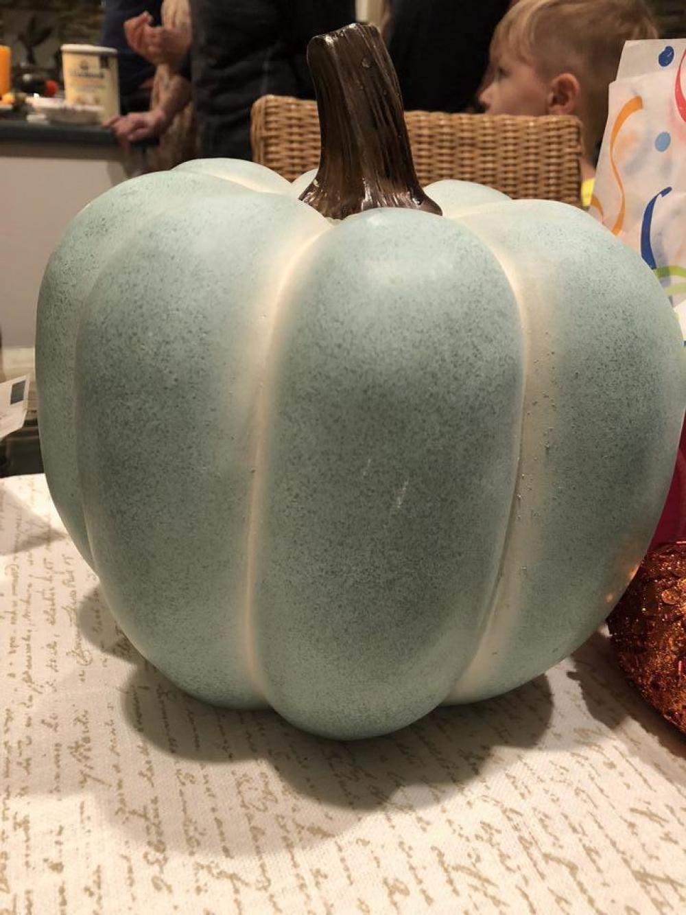 blue pumpkin pumpkin halloween fall decor blue pumpkin pumpkin halloween fall decor