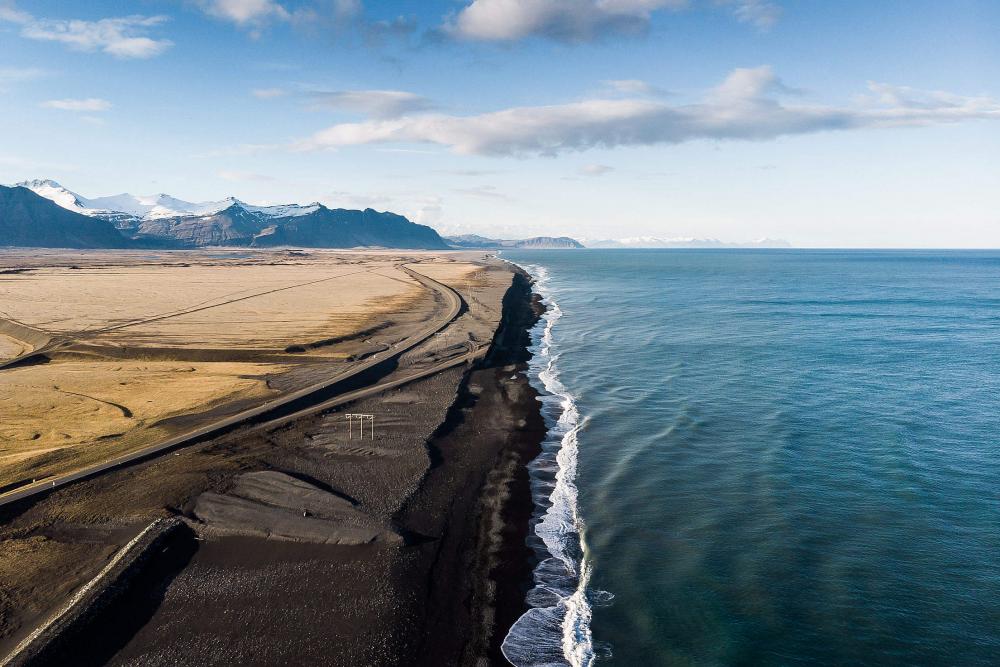 Iceland Shoreline Landscape Iceland Shoreline Landscape