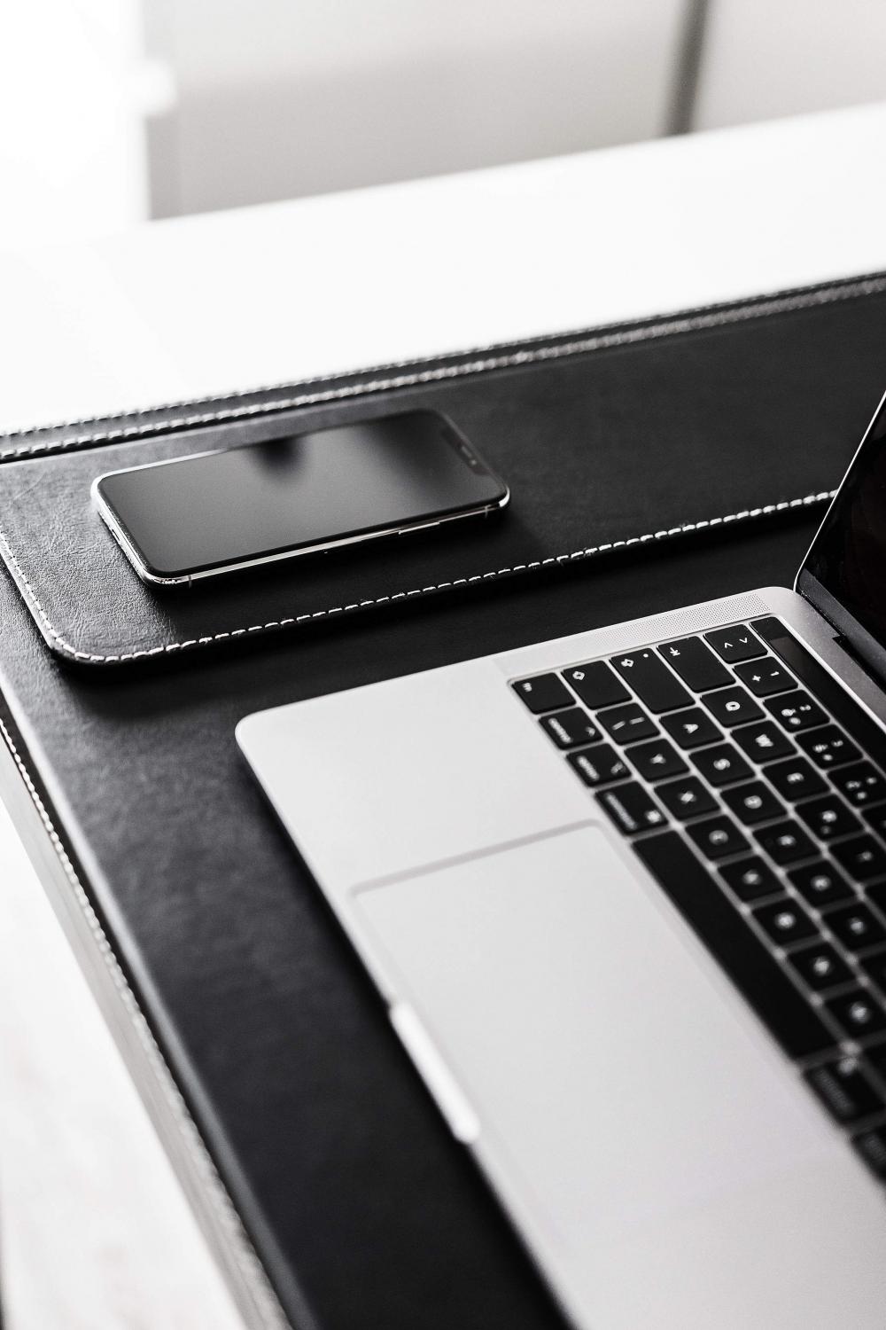 Modern Smartphone and Laptop Vertical Modern Smartphone and Laptop Vertical