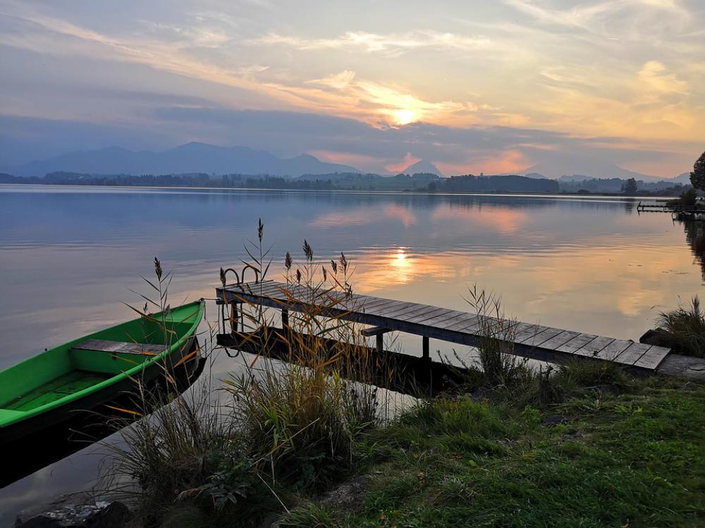 Allgäu Lake Nature Sky Bergsee Alpine Trees Bank Allgäu Lake Nature Sky Bergsee Alpine Trees Bank