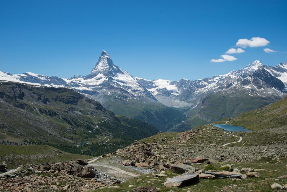Alpine Mountains Switzerland Four Thousands Alpine Mountains Switzerland Four Thousands