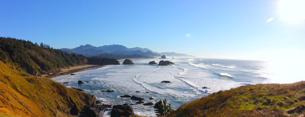 Cannon Beach Pacific Ocean Ecola Oregon Ocean Cannon Beach Pacific Ocean Ecola Oregon Ocean