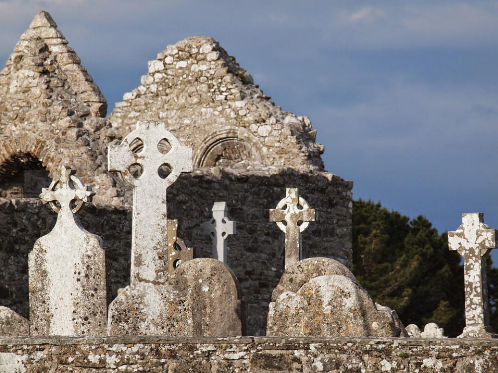 Cemetery Ireland Cross Grave Tombstone Graves Cemetery Ireland Cross Grave Tombstone Graves