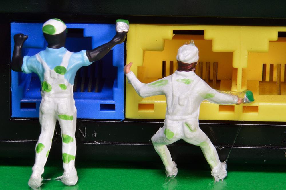 Figure Toy Toys Play Workers Fun Work Painter Figure Toy Toys Play Workers Fun Work Painter