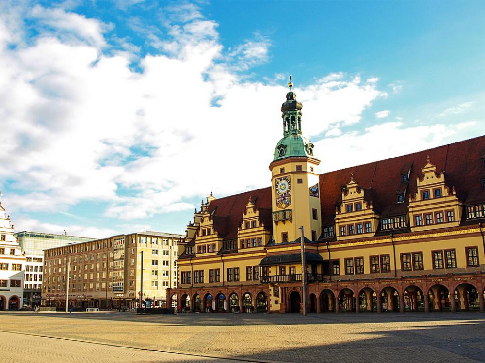 Leipzig Market Town Hall Business Leipzig Market Town Hall Business