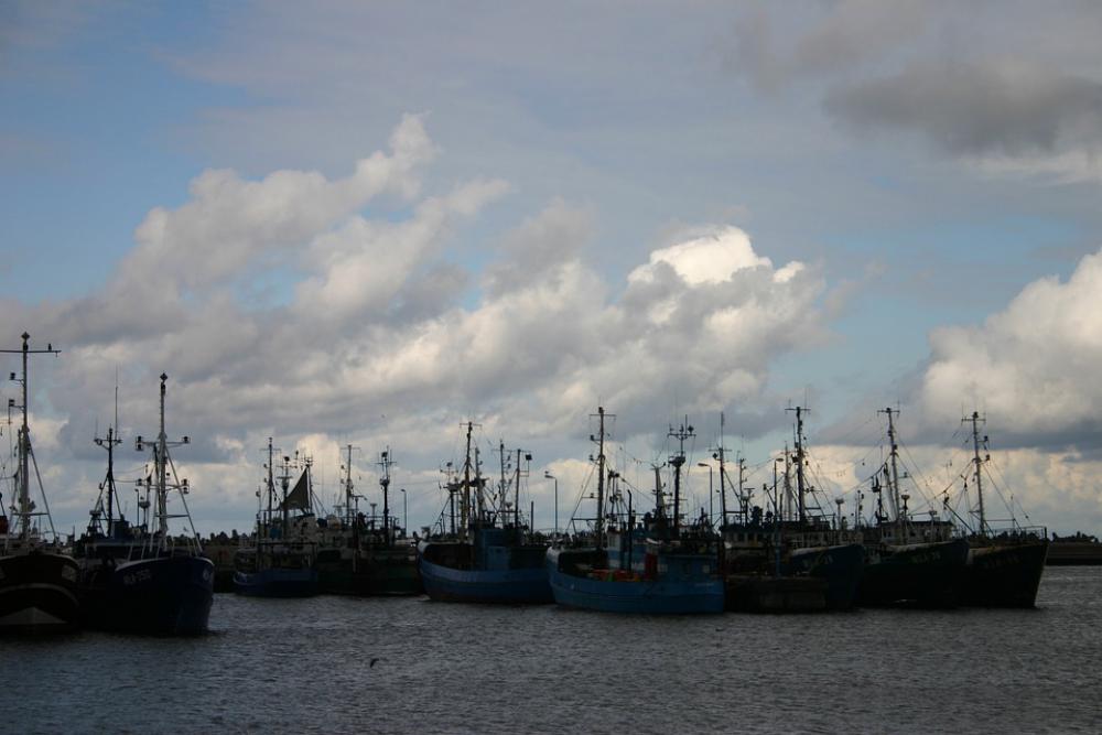 Port Fishing Vessels Sea Boats Port Fishing Vessels Sea Boats