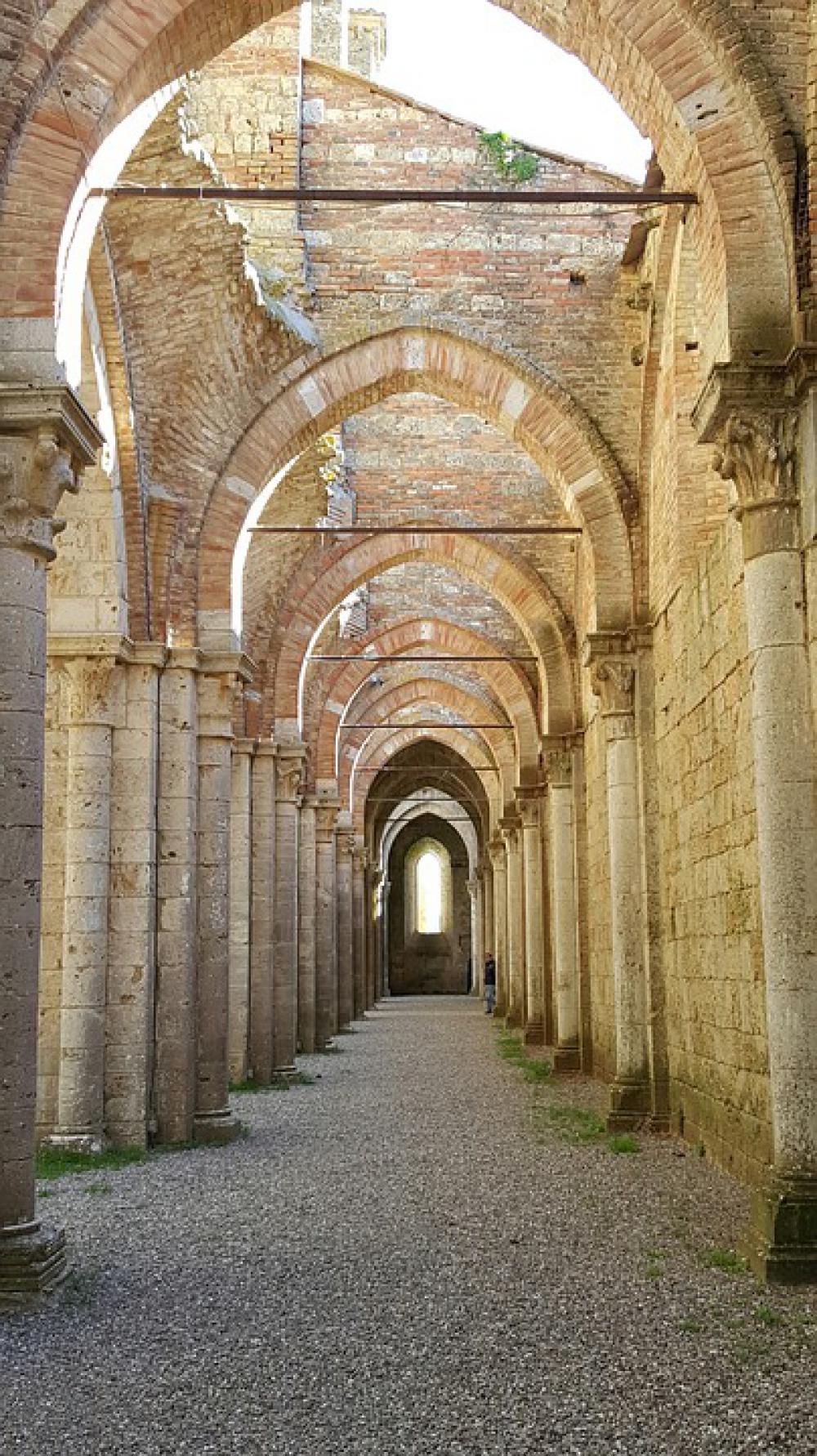 San Galgano Middle Ages Abbey Architecture San Galgano Middle Ages Abbey Architecture