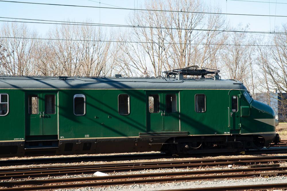 Train Station Green Nijmegen Oldtimer Train Station Green Nijmegen Oldtimer