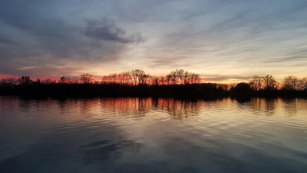 Water Sky River Nature Landscape Mood Wood Calm Water Sky River Nature Landscape Mood Wood Calm