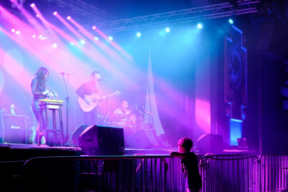 Young Boy Attending a Concert Young Boy Attending a Concert