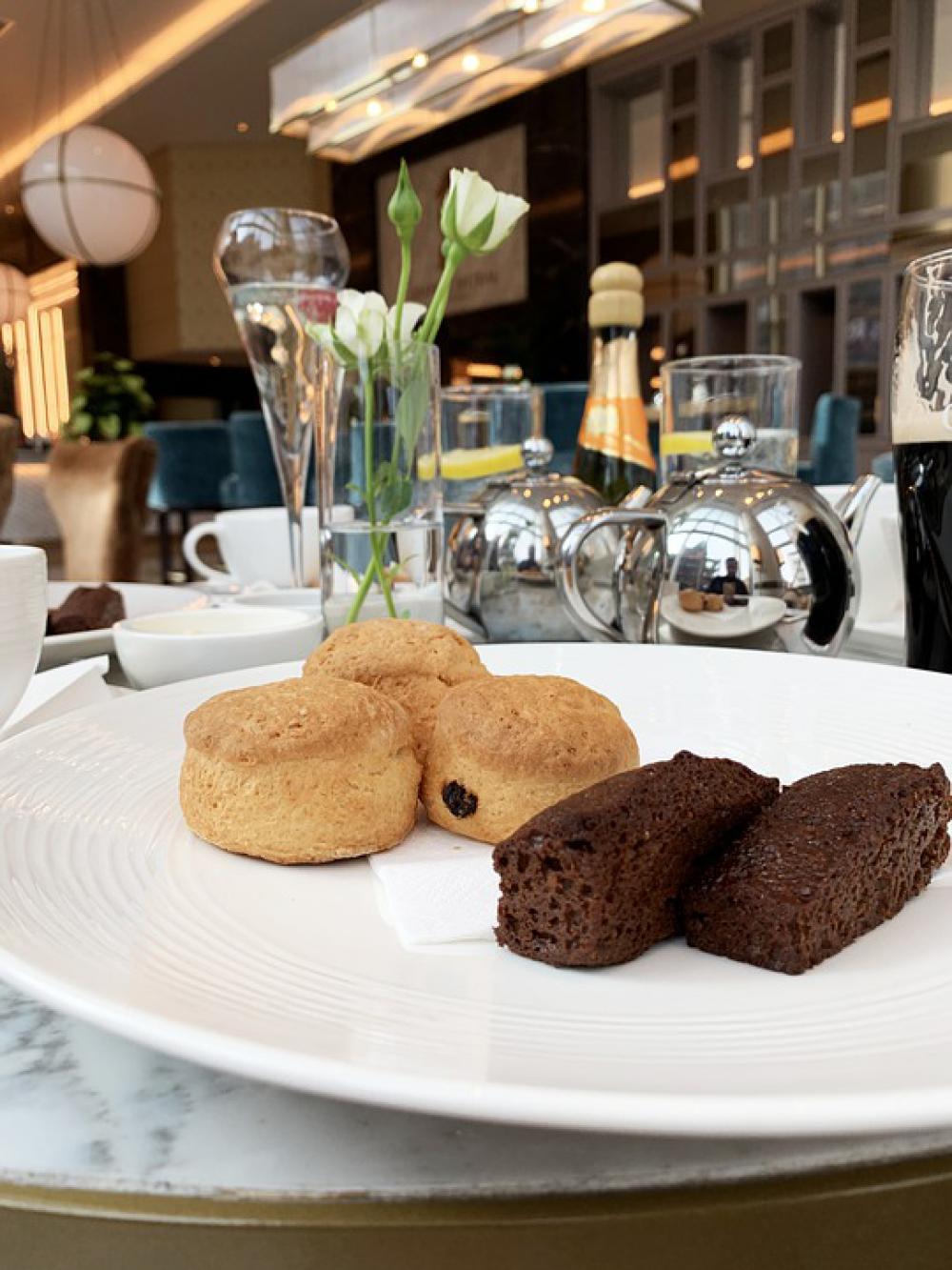 Afternoon Tea Hotel Restaurant Scones Food Afternoon Tea Hotel Restaurant Scones Food
