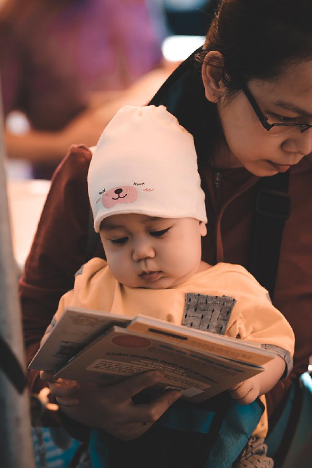 Baby Reading Book Kids Young The Mother Baby Reading Book Kids Young The Mother