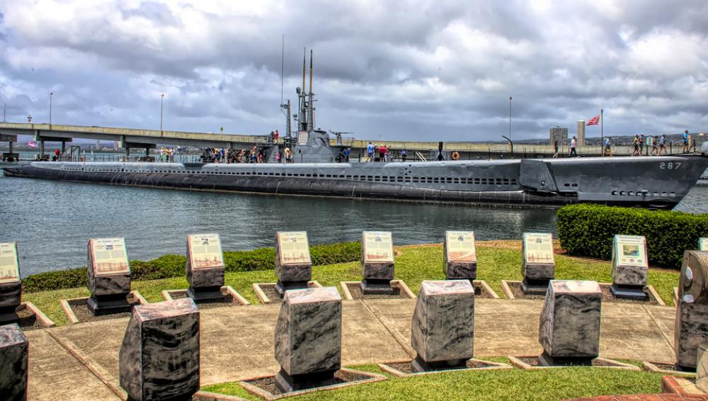 Memorial Submarine Navy Pearl Harbor Monument Sea Memorial Submarine Navy Pearl Harbor Monument Sea