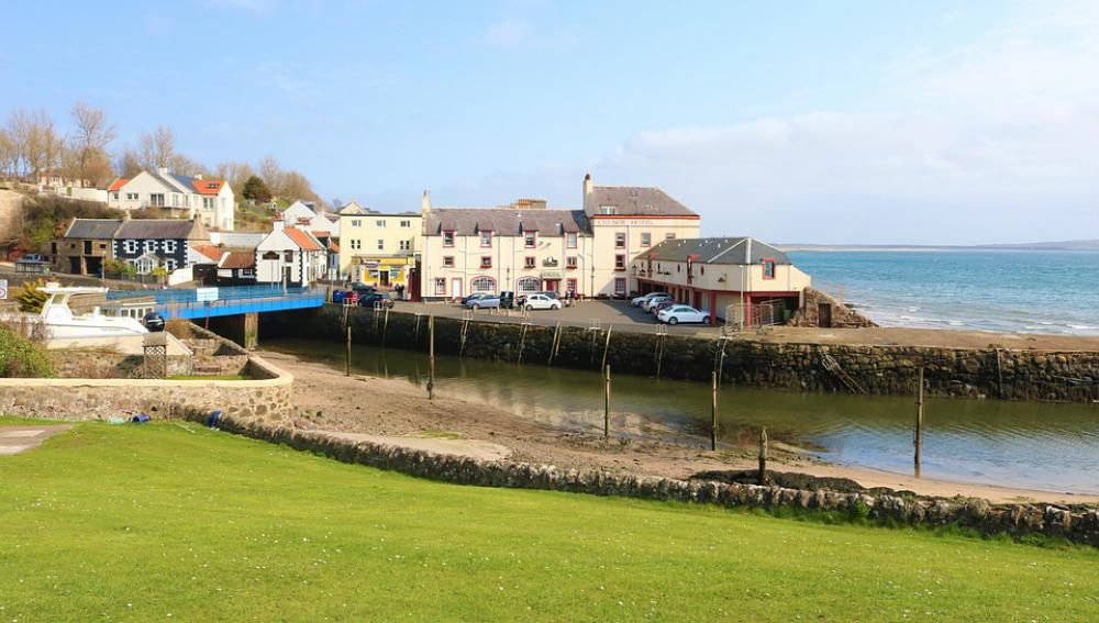 Scotland Lower Largo Village Harbour Harbor Coast Scotland Lower Largo Village Harbour Harbor Coast