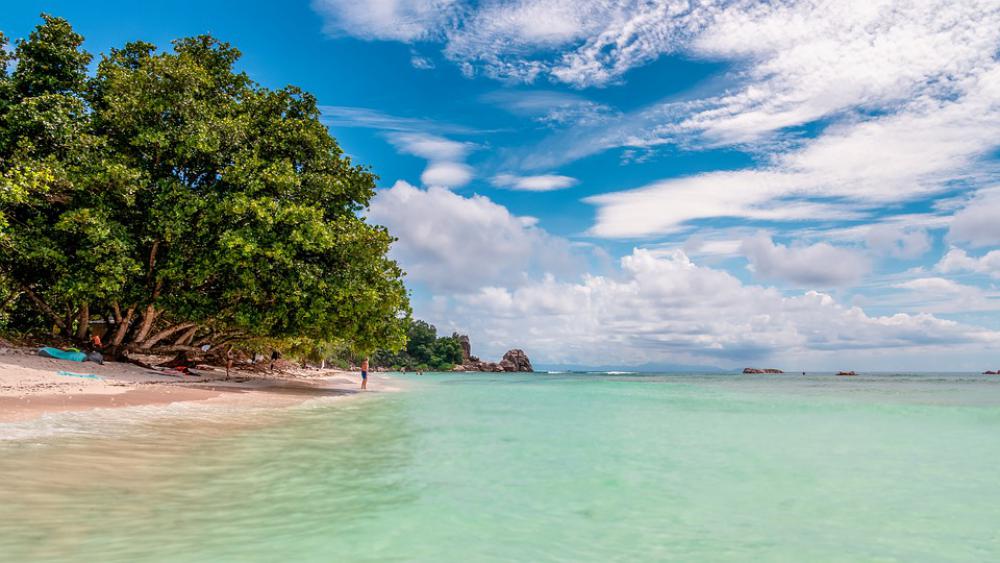 Seychelles Paradise Beach Tropical Sea An Island Seychelles Paradise Beach Tropical Sea An Island