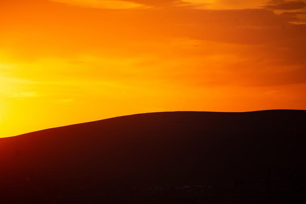 Silhouette Sunlight Sunset Abstract Evening Silhouette Sunlight Sunset Abstract Evening