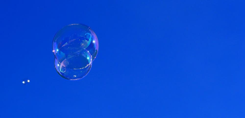 Soap Bubbles Colorful Balls Soapy Water Soap Bubbles Colorful Balls Soapy Water