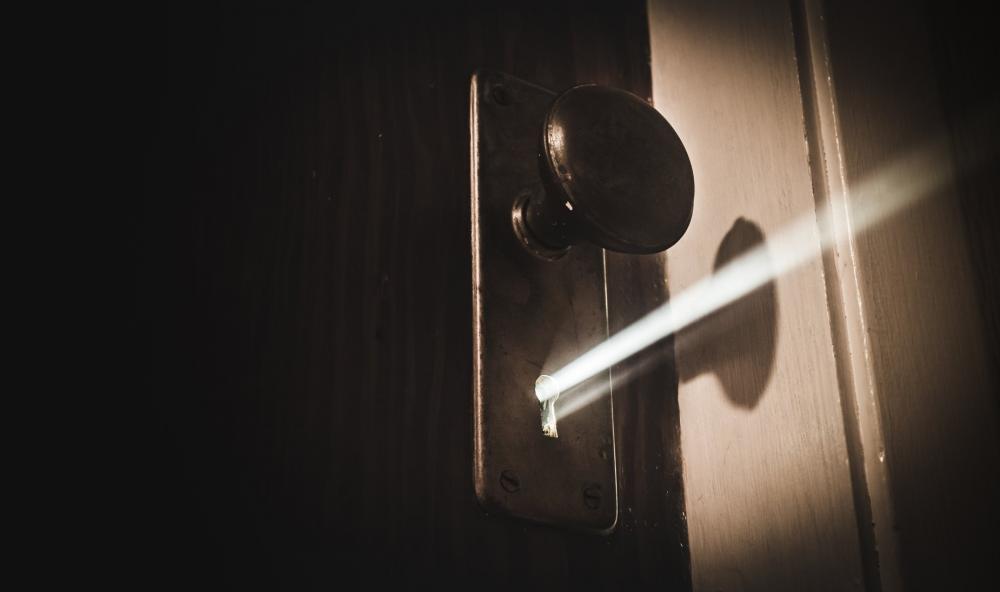 Mysterious Keyhole Light Photo Mysterious Keyhole Light Photo