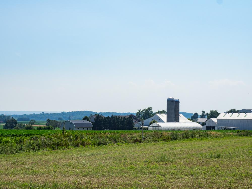 Farmland and Silos Farmland and Silos