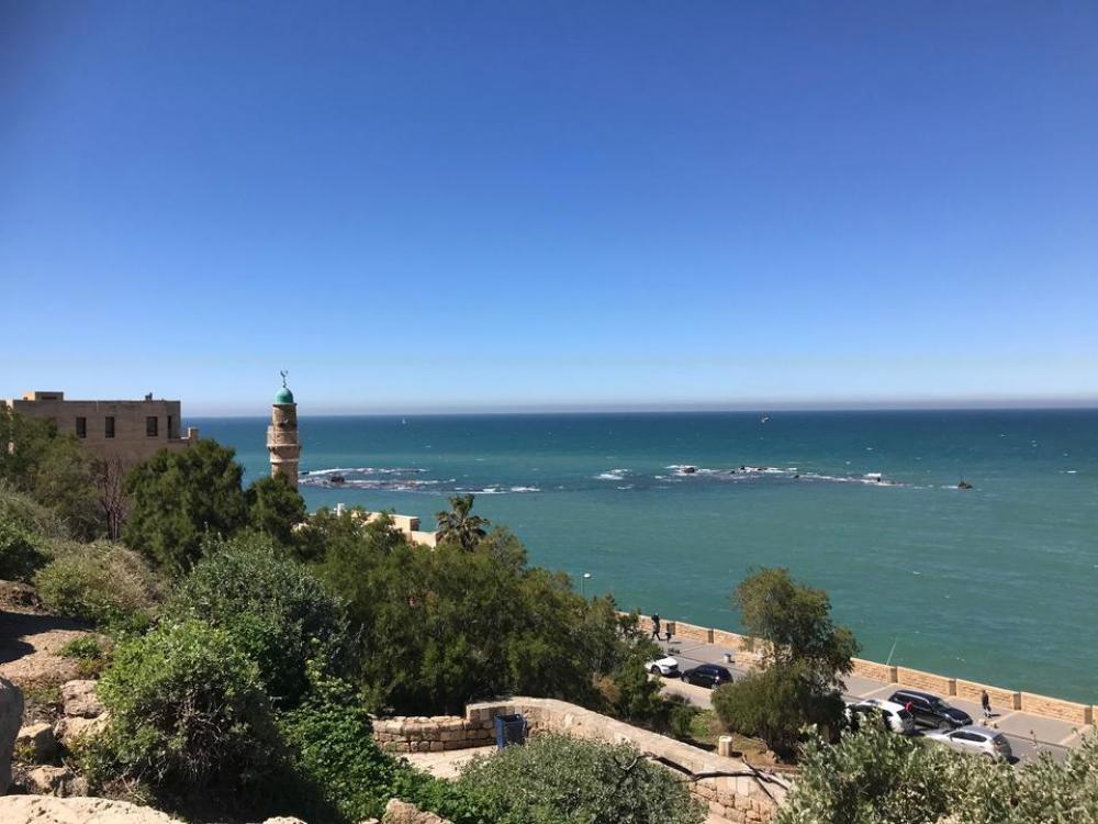 mediterranien sea blue sky ocean mediterranien sea blue sky ocean