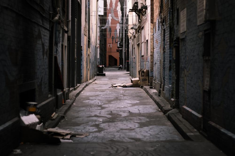 Ally Street Urban City Street Art Rubbish Dark Ally Street Urban City Street Art Rubbish Dark