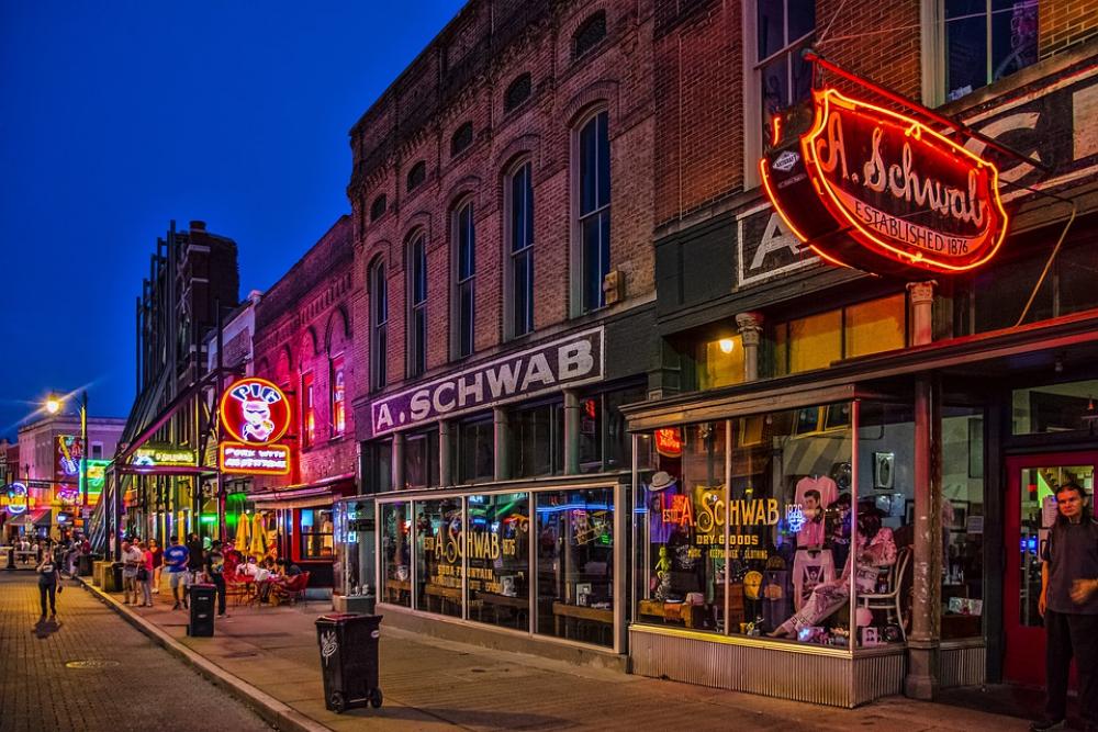 Beale Street Memphis Blues Music Hall Dance Beale Street Memphis Blues Music Hall Dance