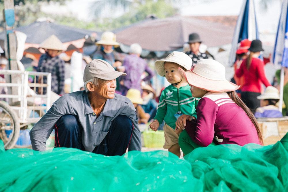 Family Grandfather Together Happy Child People Family Grandfather Together Happy Child People
