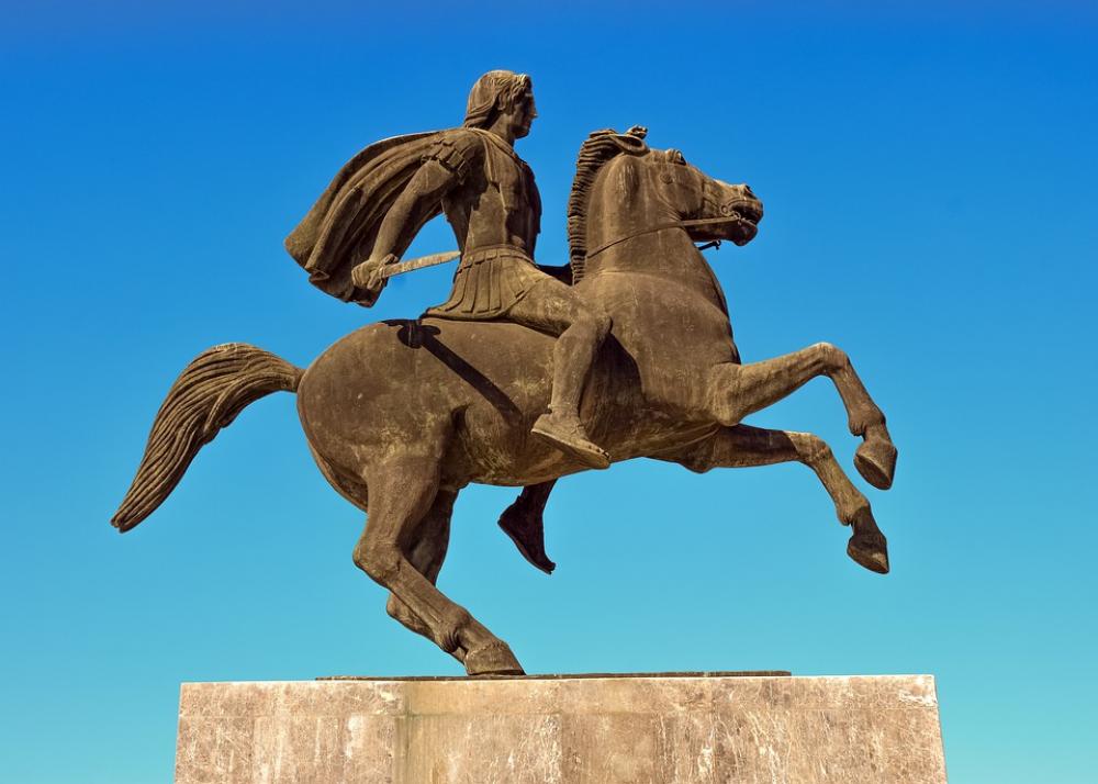 Greece Thessaloniki Alexander The Great Emperor Greece Thessaloniki Alexander The Great Emperor