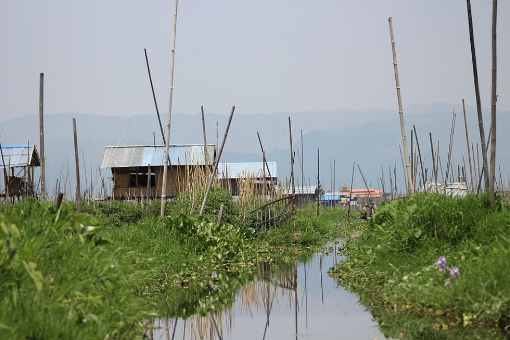 Lake Myanmar Burma Travel Traditional Relax Lake Myanmar Burma Travel Traditional Relax