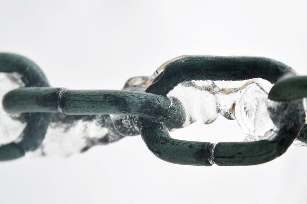 Link Chain Metal Connection Strength Connect Ice Link Chain Metal Connection Strength Connect Ice