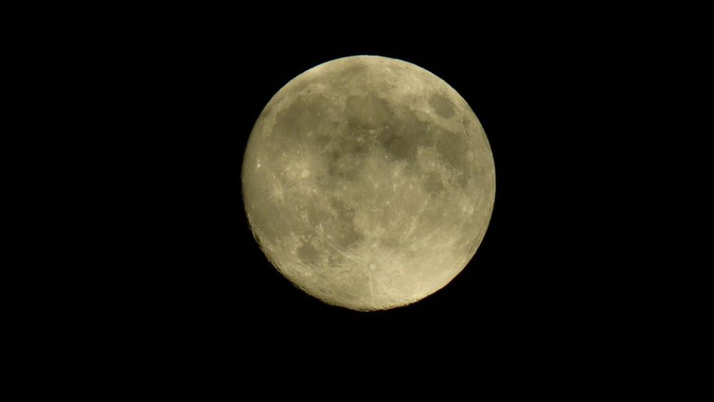 Moon Full Moon Night Darkness Mysterious Cosmos Moon Full Moon Night Darkness Mysterious Cosmos