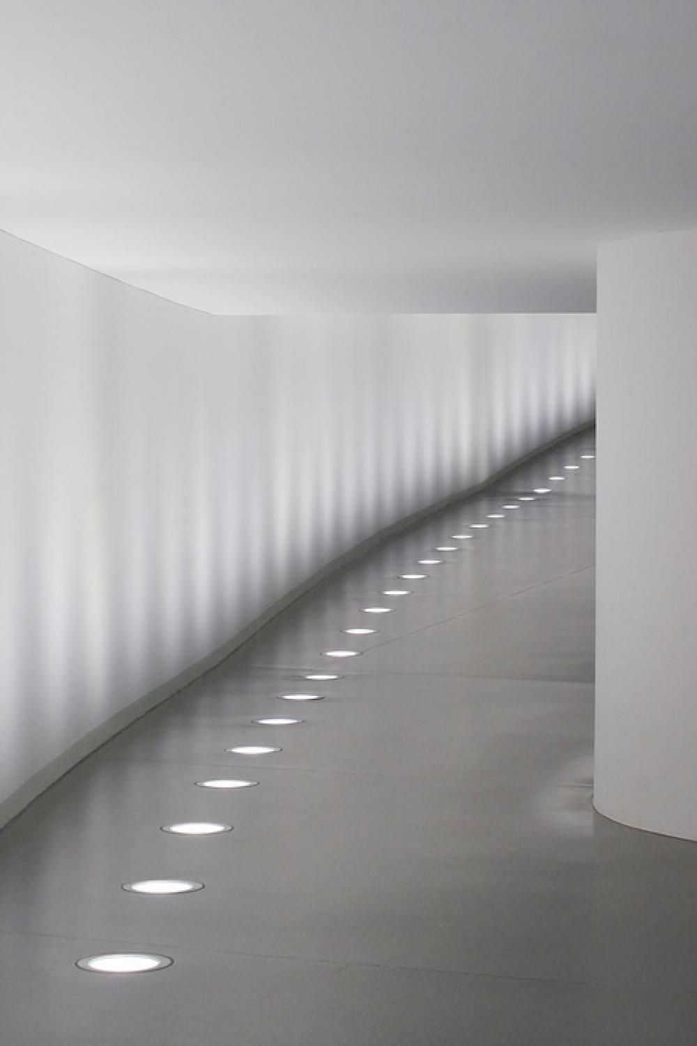 Passage Tunnel Walls Shadow Light Concrete Passage Tunnel Walls Shadow Light Concrete