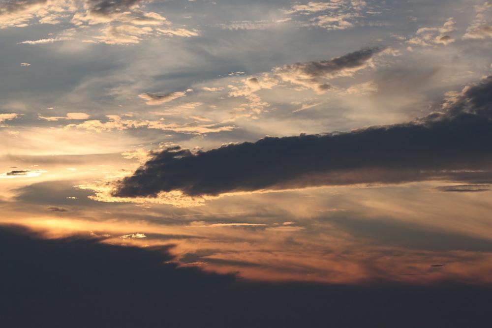 Skies Sunset Clouds Evening Atmosphere Romantic Skies Sunset Clouds Evening Atmosphere Romantic
