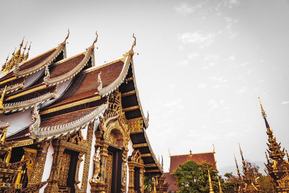 Temple Thailand Chiang Old Buddhism Ancient Stone Temple Thailand Chiang Old Buddhism Ancient Stone
