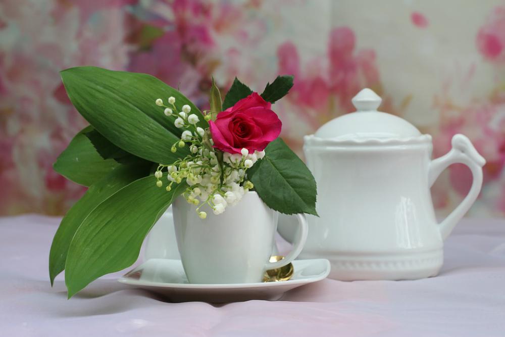 Thrush Bouquet Lily-Of-The-Valley Season Decoration Thrush Bouquet Lily-Of-The-Valley Season Decoration