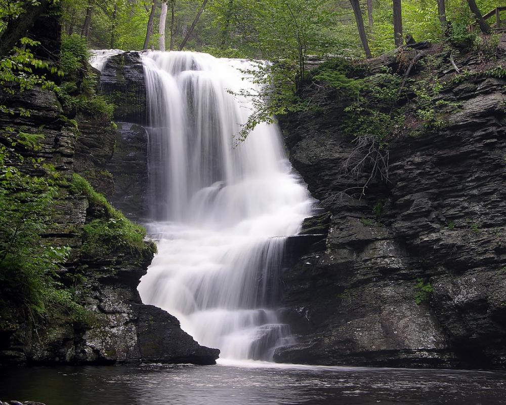 Water Waterfall Green Nature Water Waterfall Green Nature