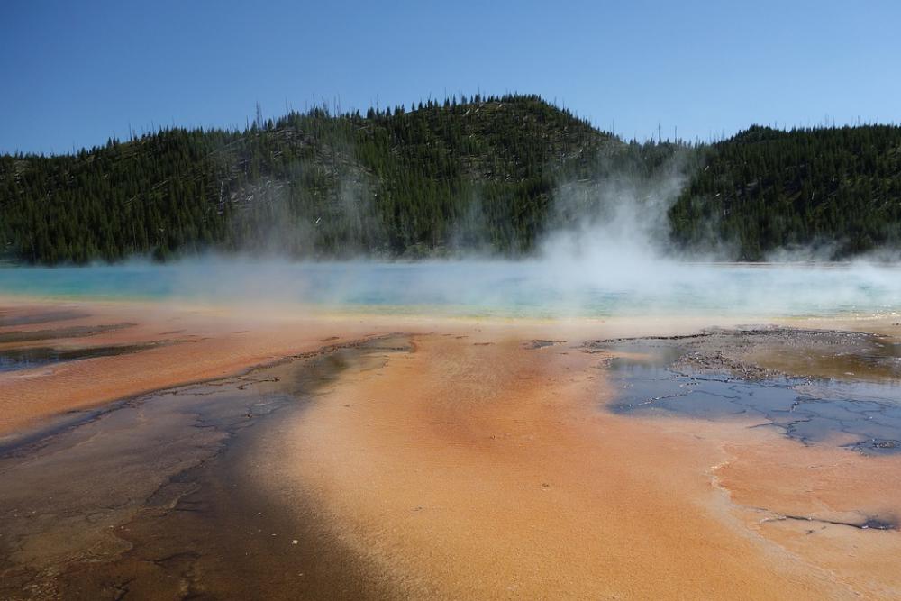 Yellowstone National Park Grand Prismatic Spring Yellowstone National Park Grand Prismatic Spring