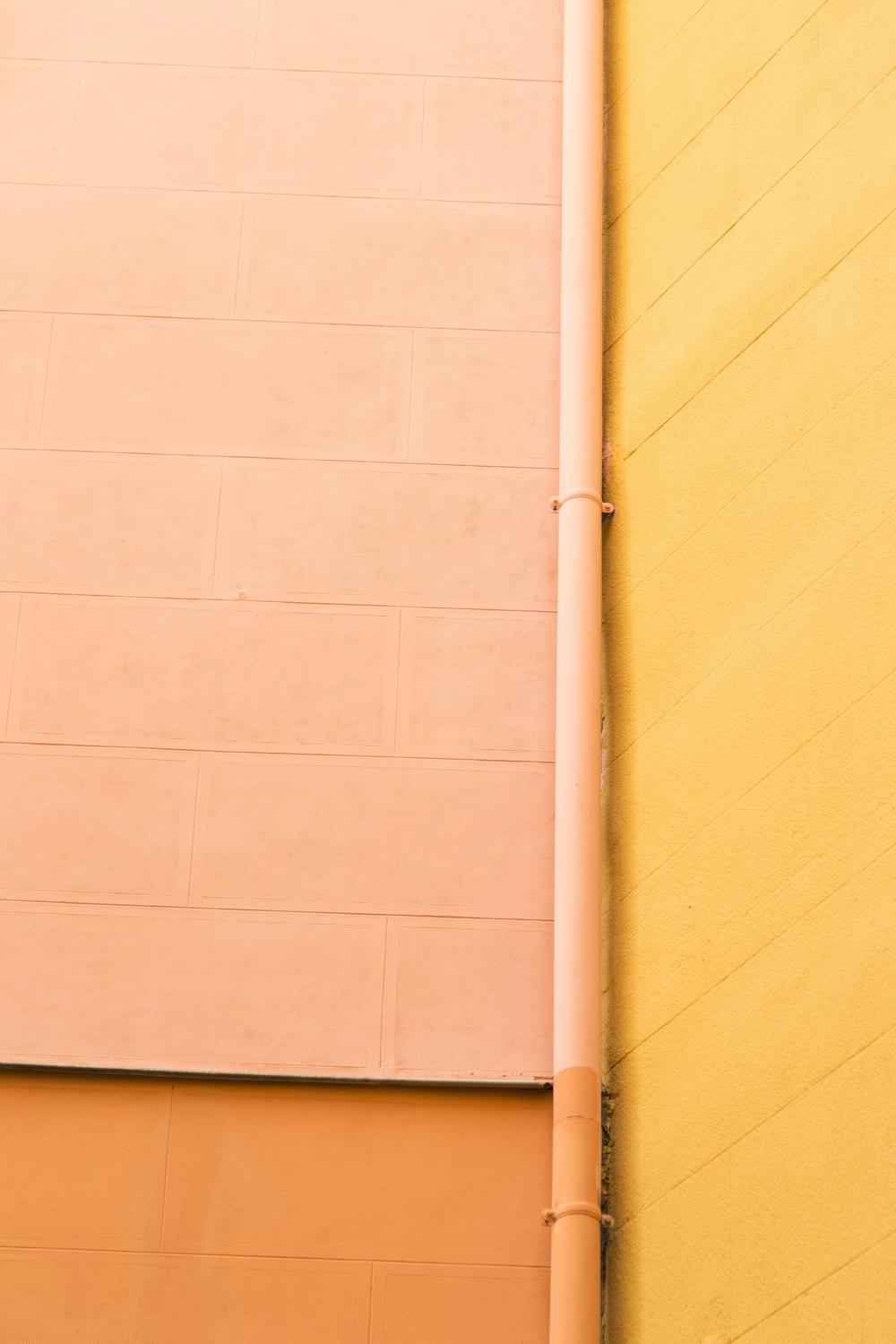 Bright Colored Walls Brighten Up A Street Photo Bright Colored Walls Brighten Up A Street Photo