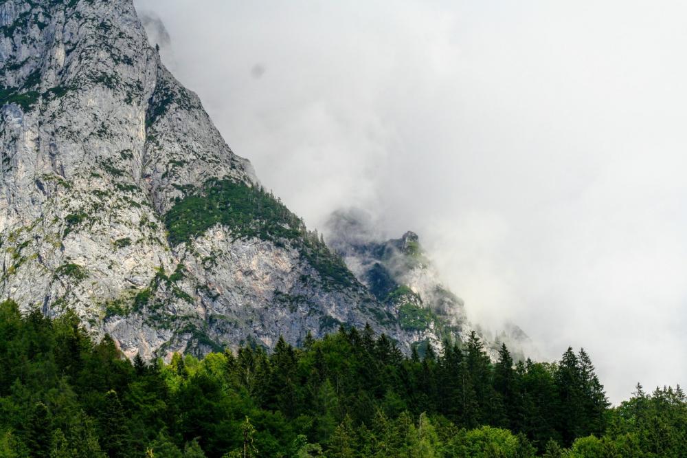 Clouds Hide Mountains Photo Clouds Hide Mountains Photo