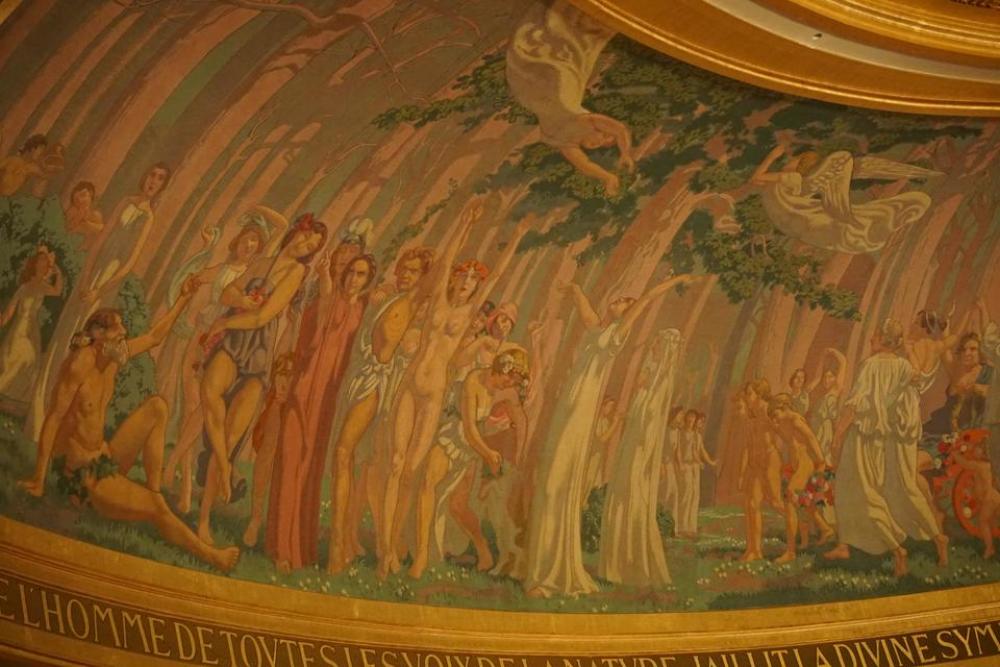 theater champs elysees mural design art deco theater champs elysees mural design art deco
