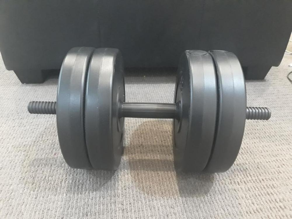 Dumbbell weight fitness exercise Dumbbell weight fitness exercise